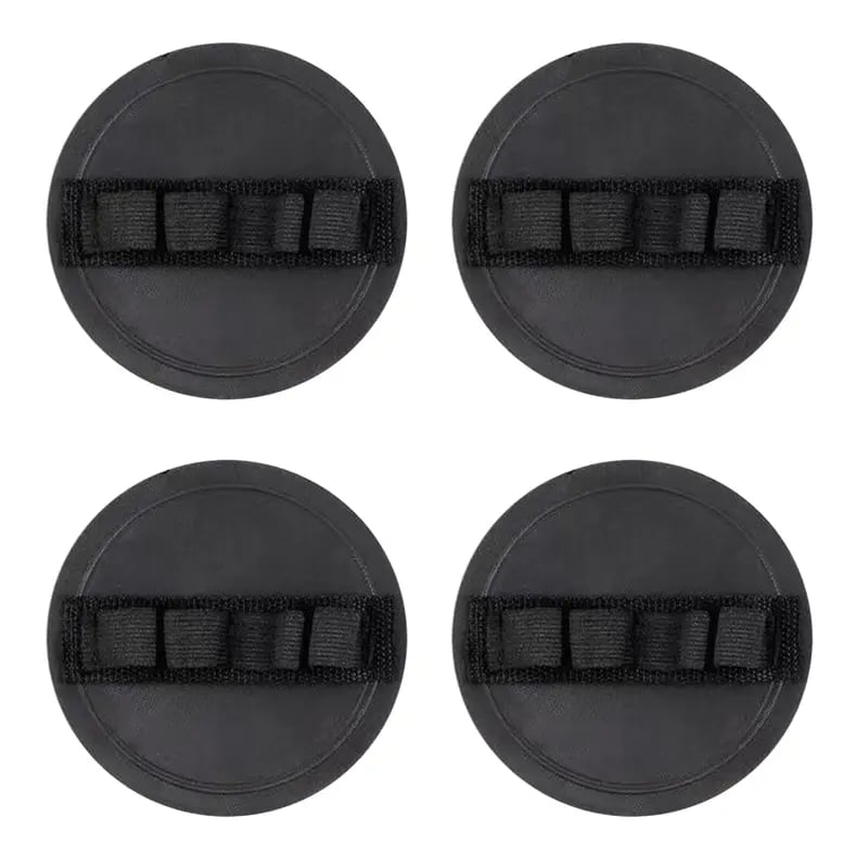🧽 4-pakning myk gummidusjskrubber – mild, men effektiv, eksfolierer og renser alle hudtyper
