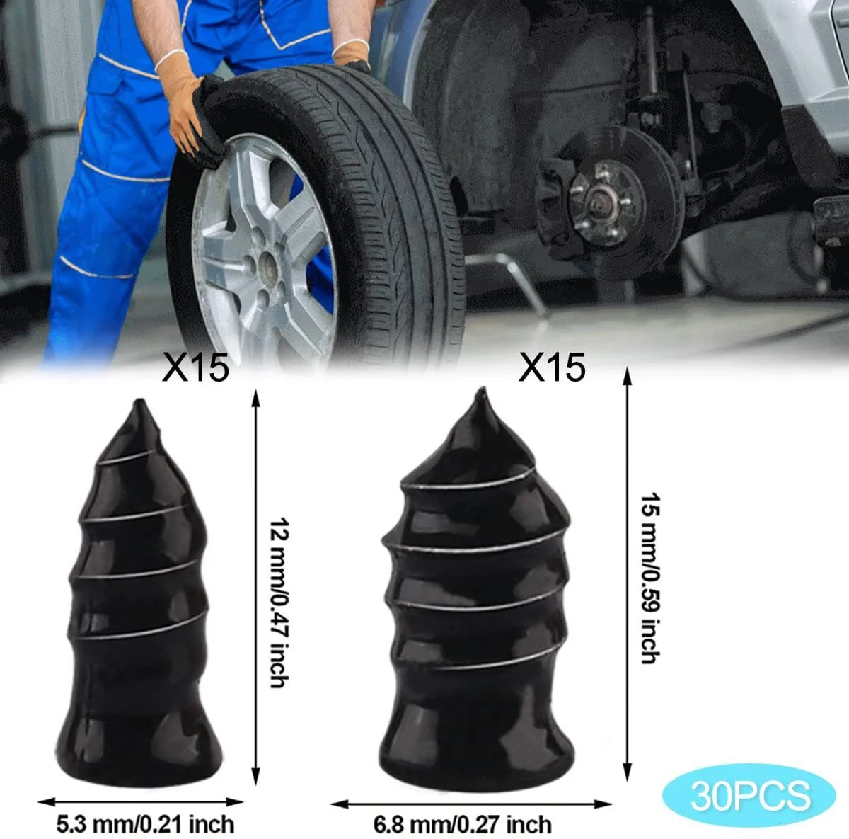 🎯【49 % rabatt på siste dag】Eksplosjonssikre gumminagler til dekkreparasjon 🔧Gratis skrutrekker