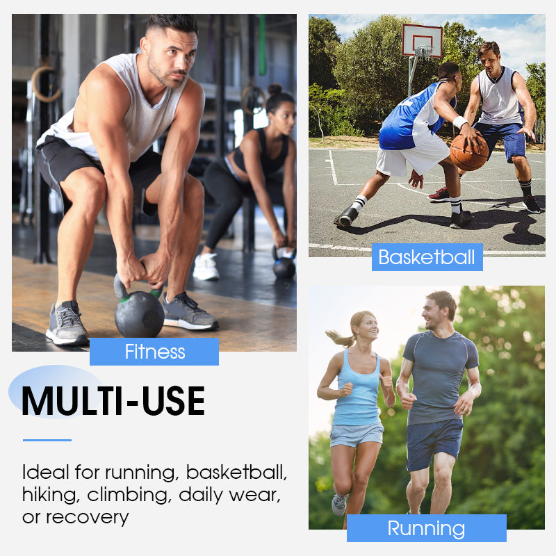 Justerbar elastisk ankelstøtte