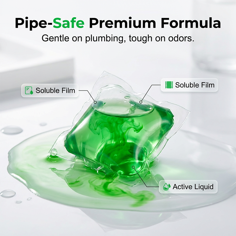 🥳2026 SUPERTILBUD🥳💞Over 50 000 solgt!🏠💧 50 % RABATT! Luktfjernende kapsler til avløp – Bioenzymformel som nøytraliserer lukt ved kilden. Umiddelbar frisk duft, uten sterke kjemikalier. Si farvel til pinlige lukter. 🚰✅